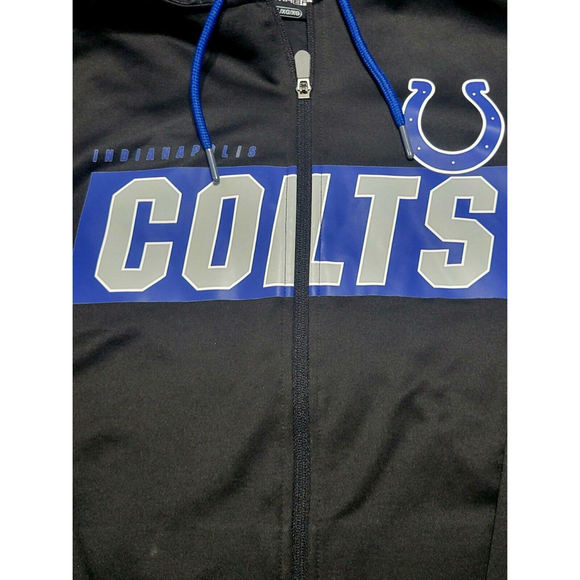 Majestic Indianapolis Colts Therma Base Zip Up Men’s Jacket XL NFL - Picture 1 of 4